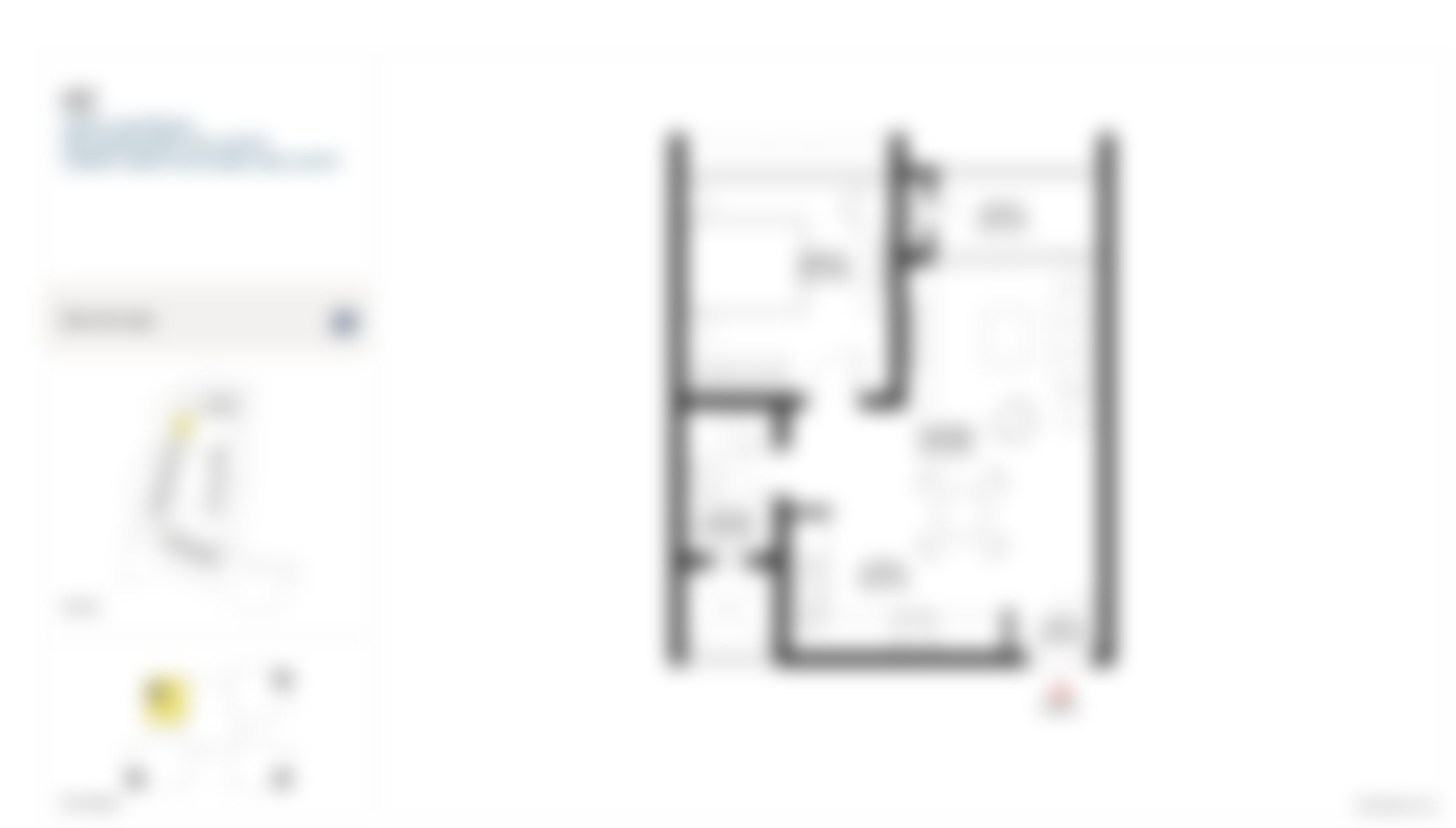 Blurred 1BHK Luxe| Wing 6