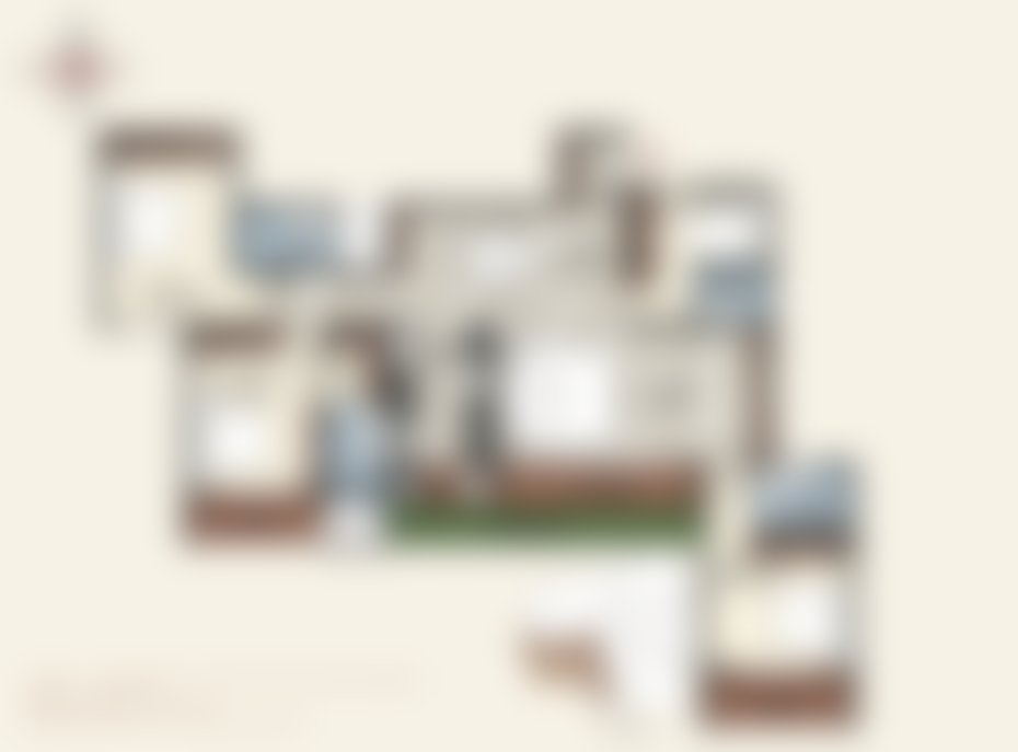 Blurred UNIT 01 (3.5 BHK – 2210 SFT)