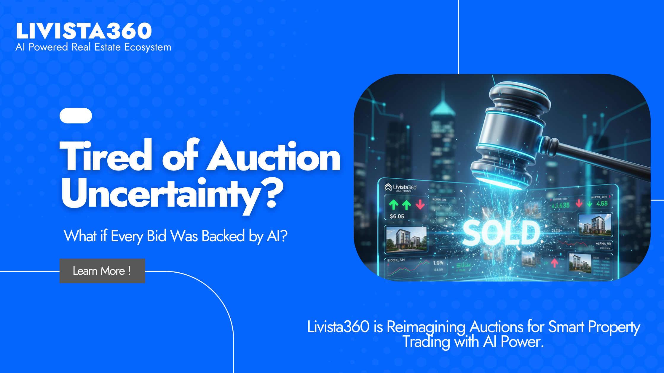 Introducing Livista360 Auctions - Buy & Sell Securely With AI Power!