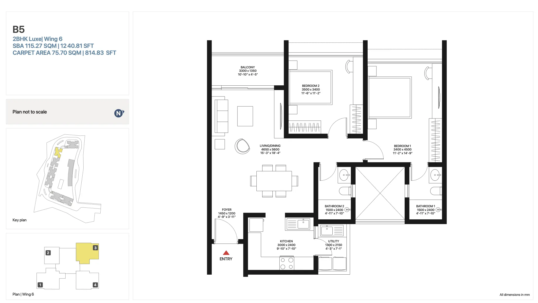 2BHK Grande| Wing 6